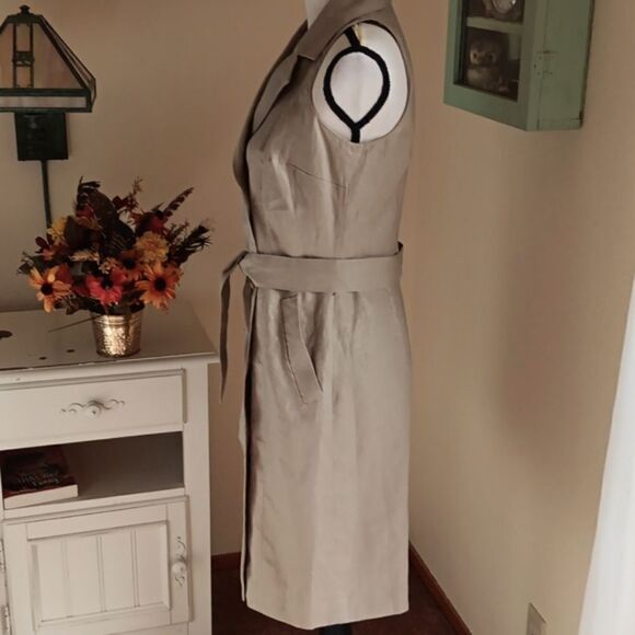 INC International Concepts Linen Dress - Picture 5 of 13